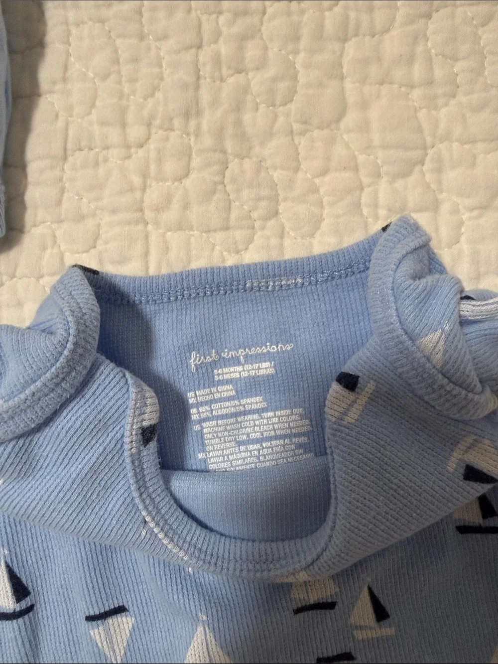 3 pack Blue 'Future President' Baby One-Piece Bodysuit - Washington D.C.